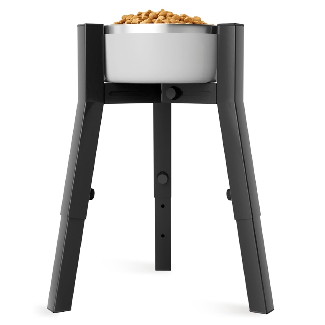 FEETER Mental for Medium& Large& Extra Large Dogs, Adjustable Raise Dog Bowl Stand Tall Dog Food Stand Not Including Bowls