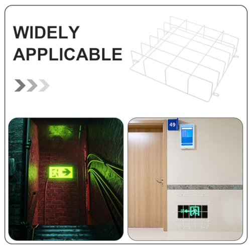 Protector anti impacto de luces de emergencia en hierro blanco pack de 2 4