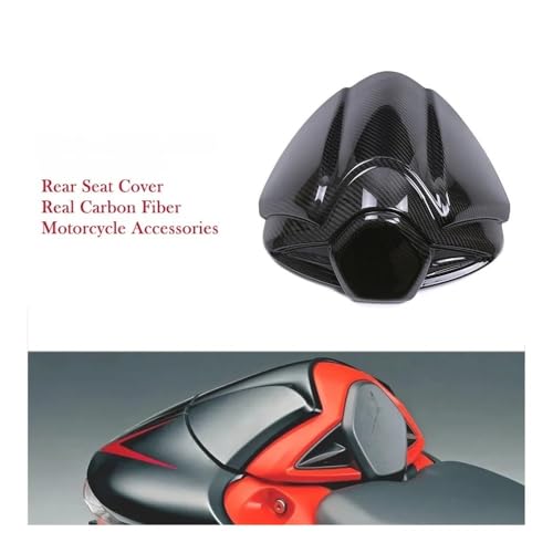 Kits de carénage siège arrière carbone véritable : aérodynamisme pour GSX1300R - 2