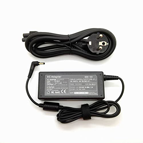 PIEZAS-PORTATILES.COM Reemplazo de Adaptador Cargador Compatible Medion 65w Akoya E15415 (MD62481) 19v 3,42a 3.5mm * 1.35mm