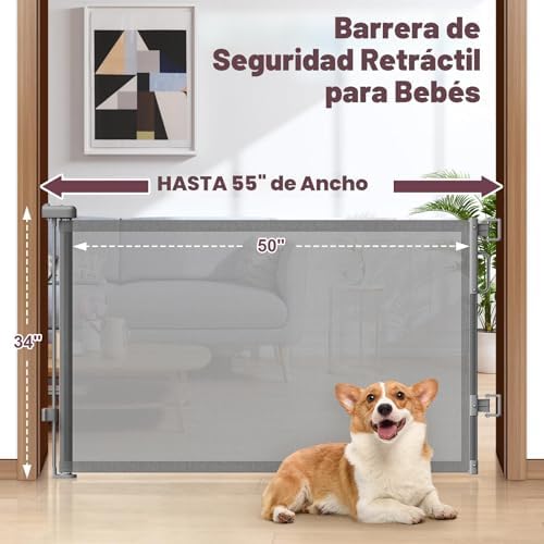 Retractable Baby Gate for Stairs — packaging and what arrives in the box