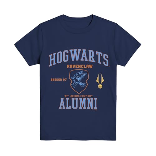T-shirt Harry Potter garçon Poudlard Gryffondor Serpentard en coton doux