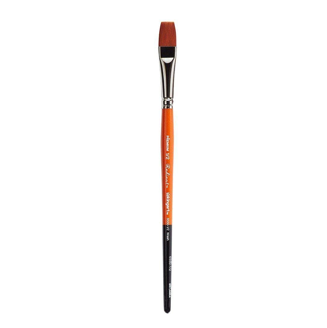 KINGART B-012 3 szt. Zestaw pędzli do mycia promiennego, różne 3 sztuki