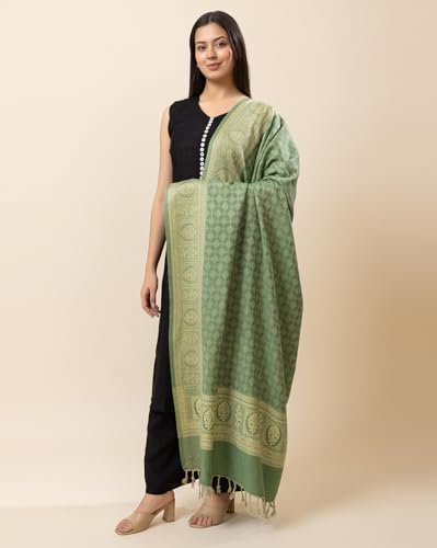 Image of Wrap me Warm Shawl for Women | Soft Viscose Acrylic Poly Wool Shawl - Warm & Lightweight Winter Wrap - Stylish Ethnic Stole for Women - 1010