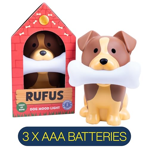 Lámpara de mesa Rufus el Perro luz ambiental batería miniatura 3