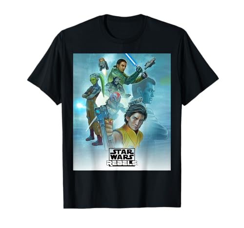 Star Wars Celebration Mural Rebels Series Logo T-Shirt