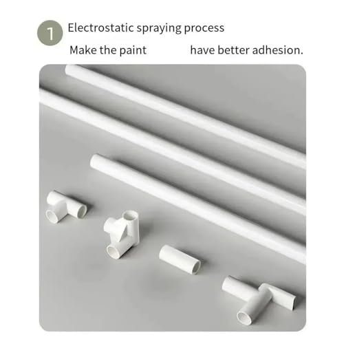 Porte-vêtements peu encombrant et support de rangement pour angles vides - 7