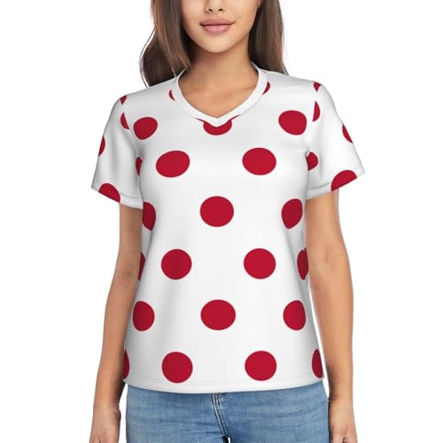 T-shirt drapeau japonais col V femme : fini l'inconfort de la transpiration au fitness