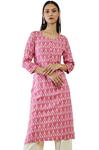 Image of Soch Women Rayon Regular Fit Printed Kurta