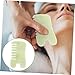 Hoement Natural Jade Massage Plate for Head Body Scraping Multi-Functional Massaging Tool for Relaxation and Beauty Care Spa Lovers