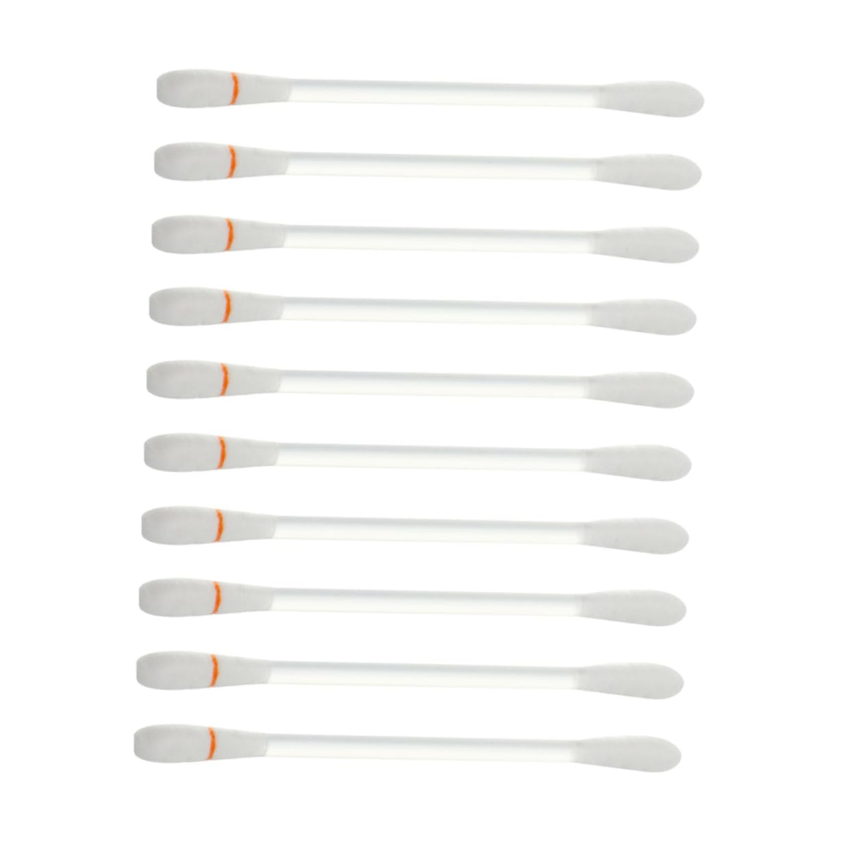 NOLITOY Moisturize Lips Clean Teeth 100pcs Stick Cotton Swabs Break off for Easy Use Tip