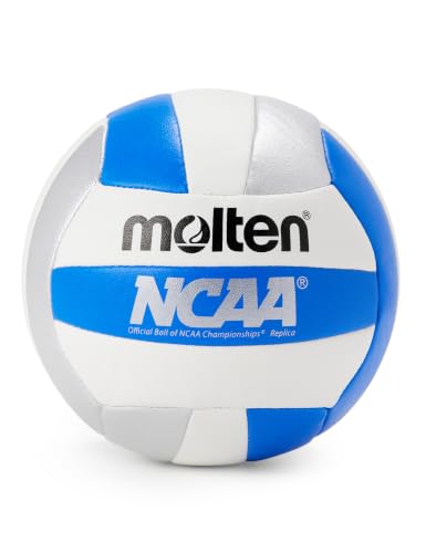 Molten Mini Volleyball (Blue/Silver/White, 5-Inch Diameter)
