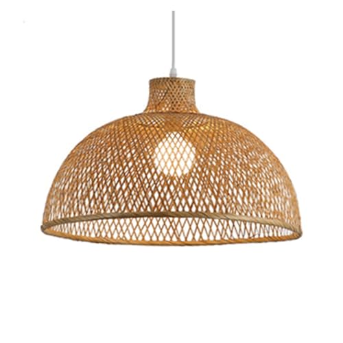 Chandelier en osier minimaliste et suspension design bohème pour salon