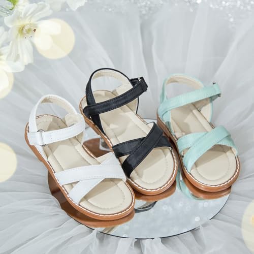 Image of ESTINE Girls Sandal Dress Shoe for Toddler /Little Kid Party School Shoe