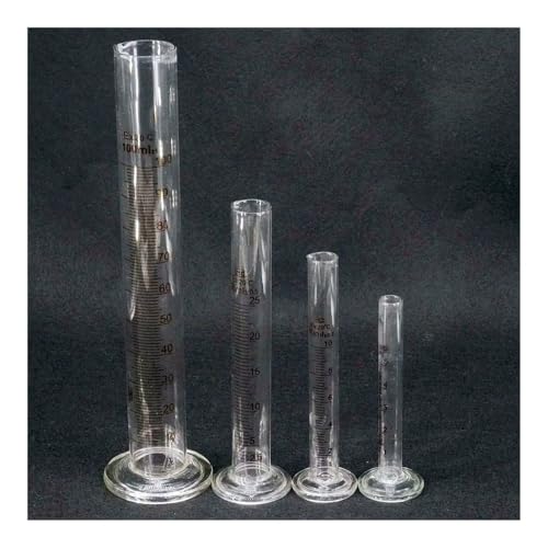 Éprouvette graduée en verre de laboratoire de 5ml à 2000ml pour mesures