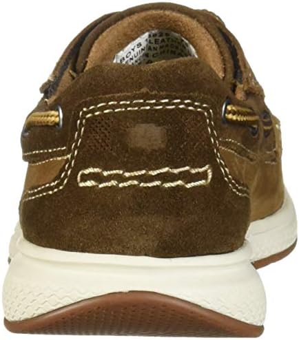 Florsheim Kids Boy's Great Lakes Moc Ox, Jr. (Toddler/Little Kid/Big Kid) Stone Crazy Horse/Suede 11 Little Kid | Image 2