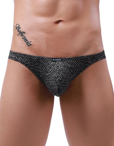 Men's Breathable Super Soft Comfort Lightweight Pouch Briefs Sexy Low Rise Under Panties2