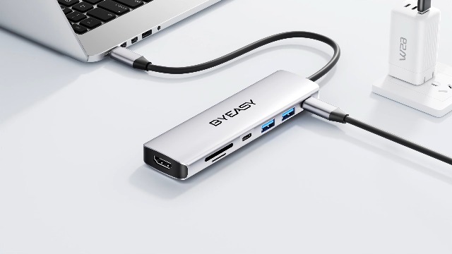分配器・切替器 BYEASY Type 7in1 Docking Station Bracket 61RgwAQcuML._AC_SL1500.jpg?v=