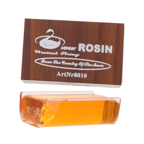 ERINGOGO 1 Pack String For Violin Bow Rosins Viola Cello Low Dust For Bow Light Transparent