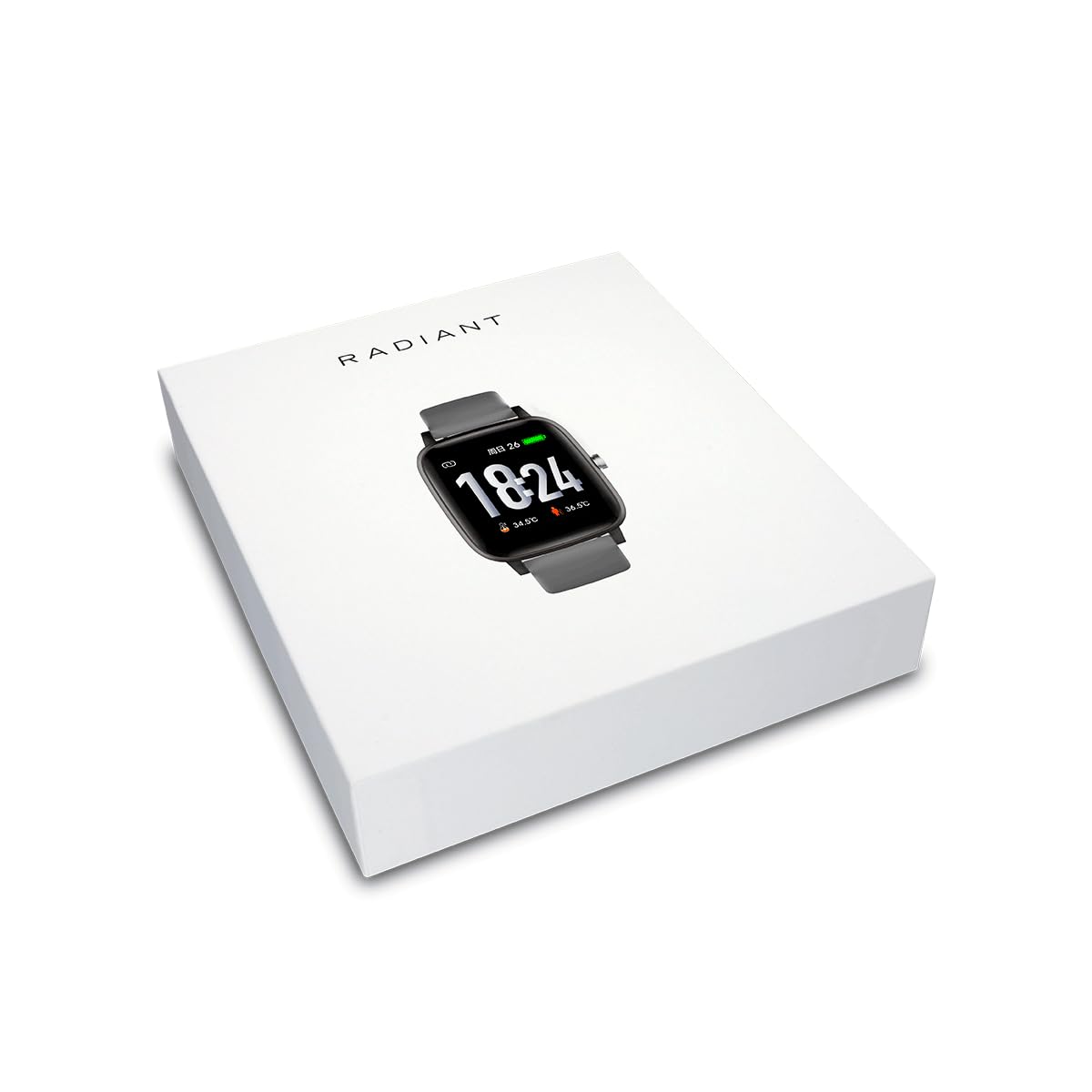 Radiant - Colección Queensboro - Reloj Inteligente, Smartwatch con Pulsometro, Tensiometro, Monitor de Sueño y función de Pulsera Actividad Digital. para Hombre y Mujer. Compatible con Android iOS