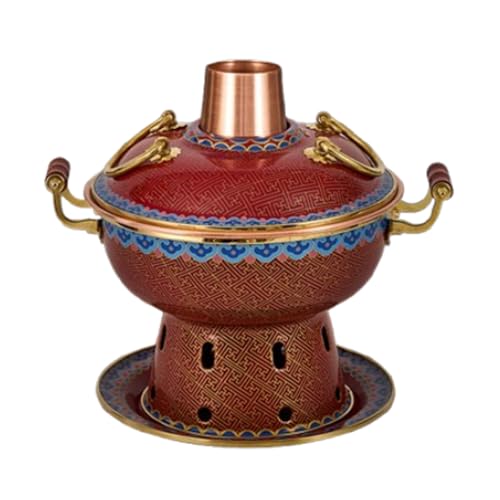 Olla pequeña de cobre para una persona miniatura 1