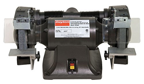 DAYTON Bench Grinder 10 in 1 HP 3 PH 220/440 V
