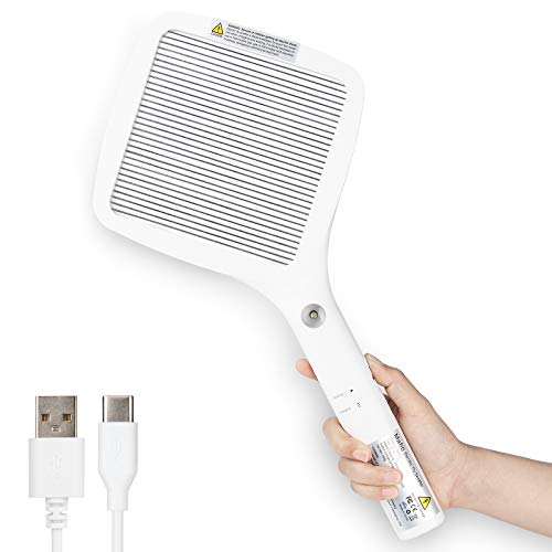 mafiti Elektrische Fliegenklatsche Extra Stark 3000V, Wespenfalle...