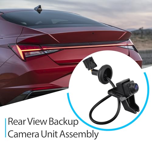 Image of Rear View Backup Camera Unit Assembly Compatible with Hyundai Elantra 2022, Reverse Camera Replace 99240-AA100 99240-BU500