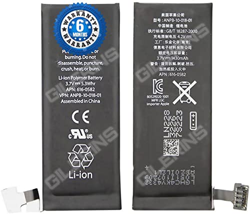 Image of Original Battery for iPhone 4S A1431, A1387, A1387 Battery with 6 Month Warranty****(B168)