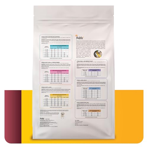 Image of Fidele+ Dry Dog Food 1 Kg Senior & Overweight Dogs Complete & Balanced Diet Supports Weight Control, Joints & Immunity No Artificial Flavours, Preservatives