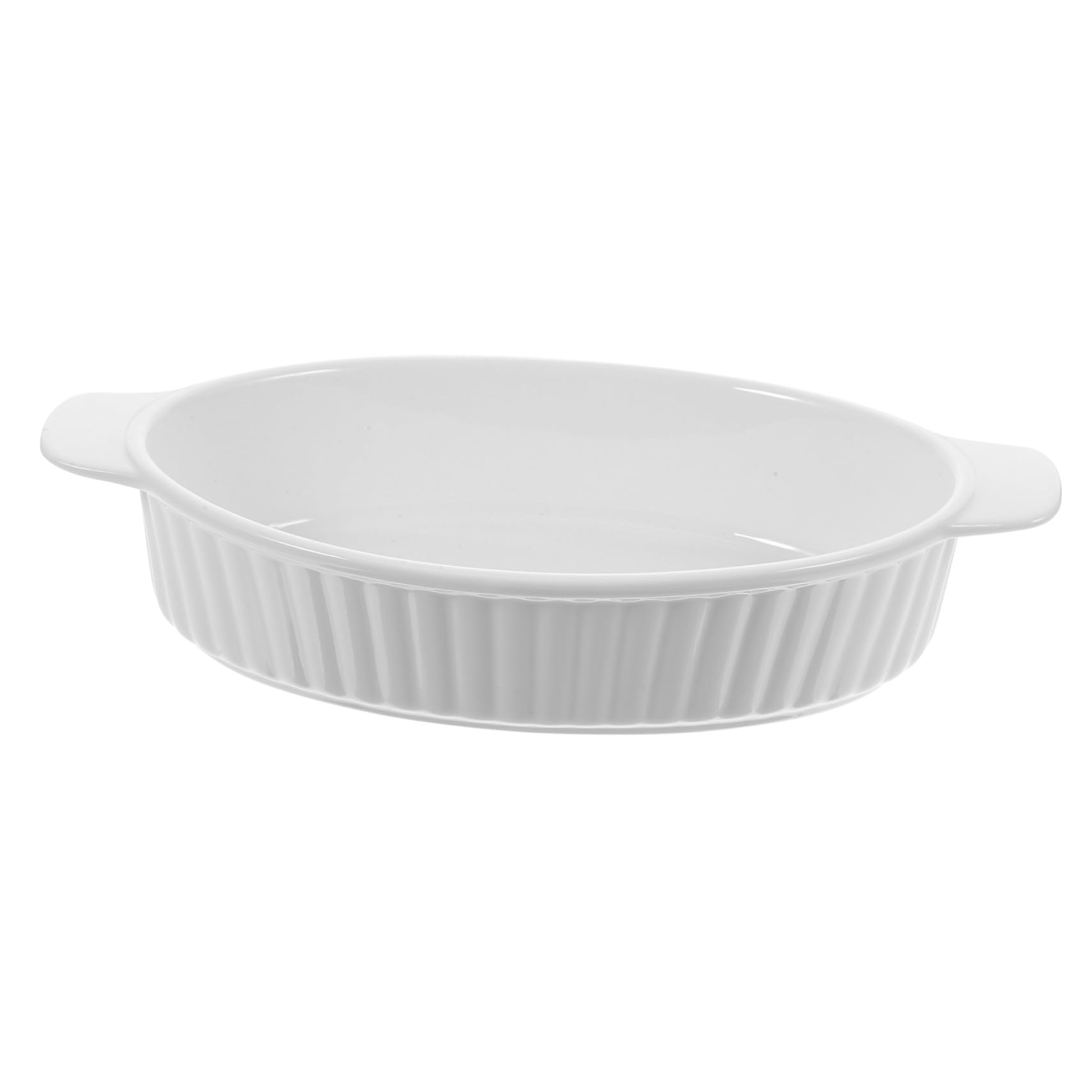 Bol de cuisson blanc en céramique pour cuisiner et servir vos plats maison