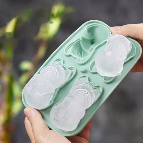 Molde para cubos de hielo silicona en forma de perro miniatura 5