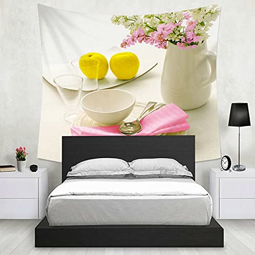 Tapiz de pared KnSam para dar un toque alegre de color a tu comedor familiar 7