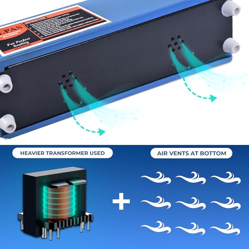 Image of ALPAS Manual Heat Sealing Machine 12 Inch (305mm)| Vacuum Packet Sealer Machine With 1 Year Warranty| Perfect for Plastic, Pouch, Food Packets, Poly Bag & Ideal All Packaging for Home & Business