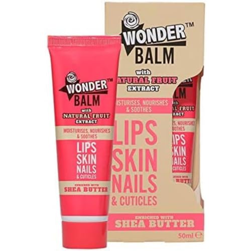 Wonder Balm - Hand Balm/Cream for Lips, Hands and Nails - enriched with Shea Butter for dry skin50ml