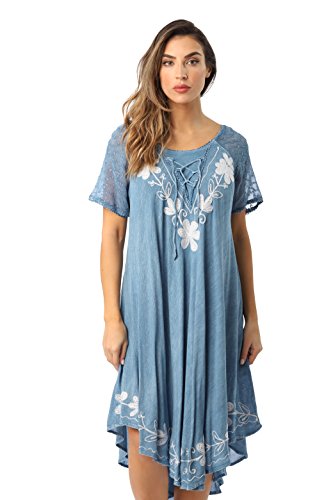 Image of Riviera Sun Short Sleeve Dresses for Women