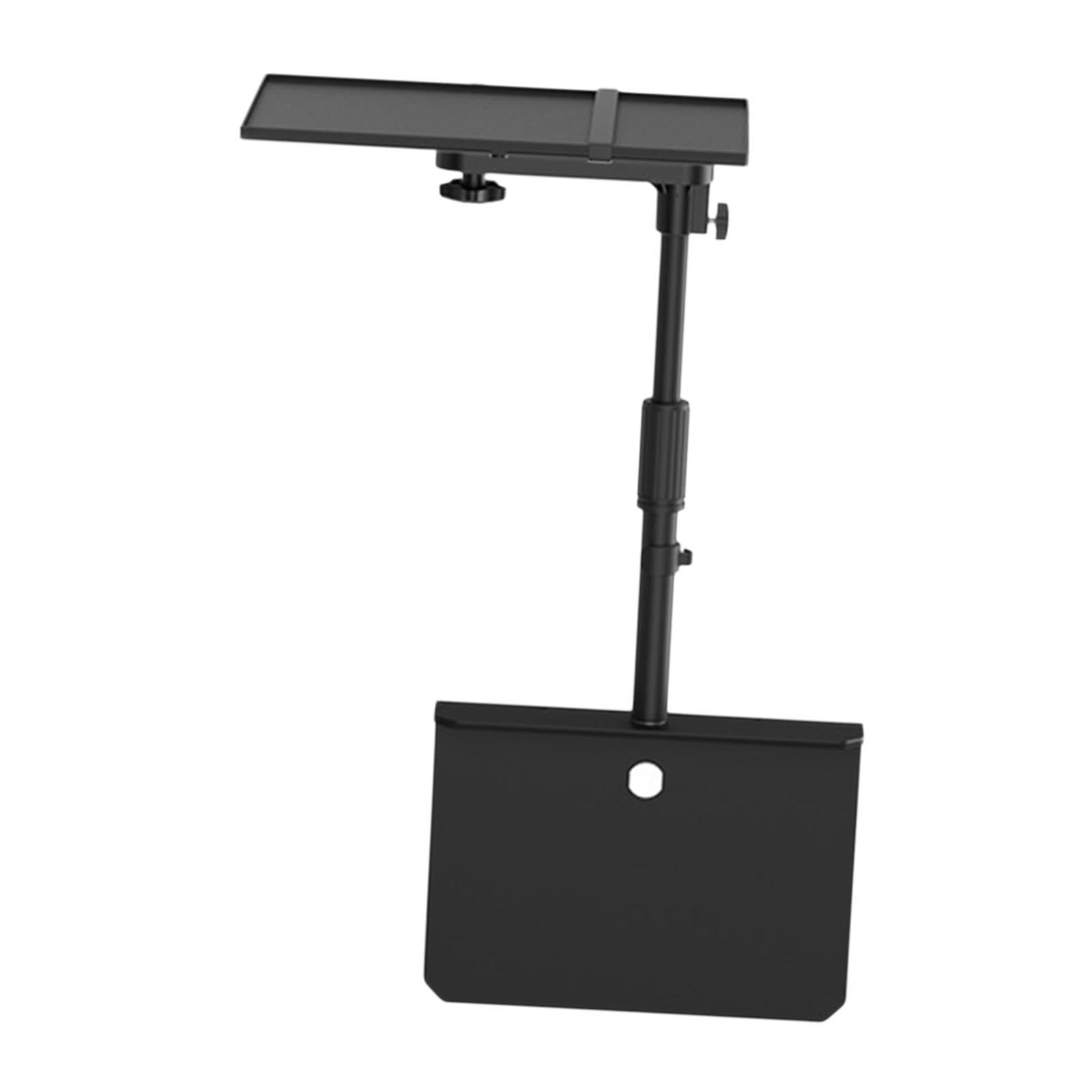 Soporte para proyector de cama con bandeja de Metal, soporte para proyector ajustable en altura Universal, Base montada para proyector para dormitorio