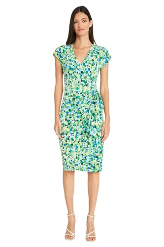 Image of Maggy London Women's Printed Matte Jersey Wrap