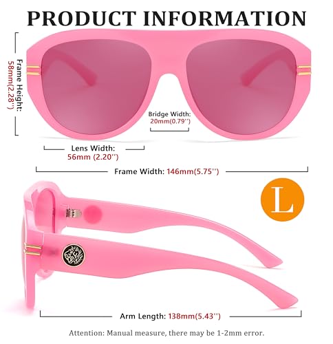 Image of FEISEDY Retro Polarized Aviator Sunglasses for Men Women Trendy 70s Vintage Plastic Frame Sun Glasses B4150