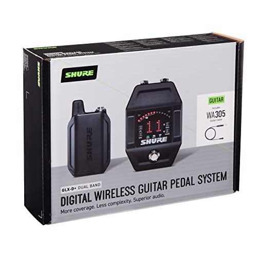 Image of Shure GLXD16+ Digital Wireless Guitar Pedal System - Z3 Band