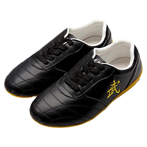 HFCY Tradicionales Chinas Zapatos de Artes Marciales Tai Chi Kung Fu y Wing Chun Zapatillas de Taekwondo Boxeo Karate de Deporte Cover