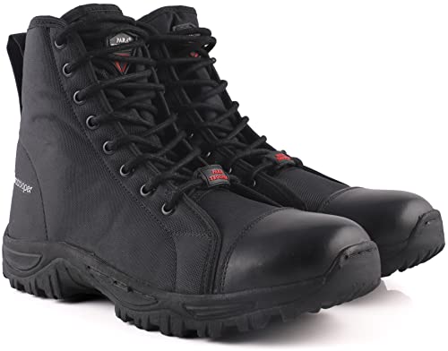 Image of PARA TROOPER Men's Original Combat Army Jungle Boot Oil Stain Water Resistant Extra Cushion Inner Sole Light Weight Trekking Riding Shoes