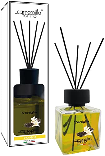 Diffusore Profumo Per Ambienti Cubo 500 Ml. 12 Fragranze Italy (Vaniglia)