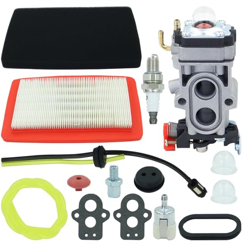 REMEDART 544363001 Carburetor Fits for Redmax EBZ7500 EBZ7150RH EBZ8500 EBZ7100RHCA for Husqvarna 170BT 370BFS 570BTS back pack blower Fits 581156101 581177001 511460001 WYA-64 WYA81 with air filter
