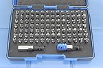 TEMO 100 Piece Impact Ready Security Bits Screwdriver Set Kit with 2 Quick Chucks and Phillips, Torx, Slotted Flat, Pozi, Hex, Tri-Wing Pozi Clutch, Spline, Square, Spanner, TORQ-Set, Torx Tamper Bits