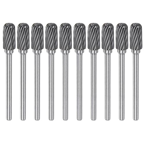 10 Puntas Rotatorias de Carburo HARFINGTON 3mm x 6mm miniatura 1