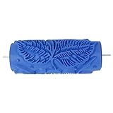 roller - TOOGOO(R) 15cm blue floral pattern roller