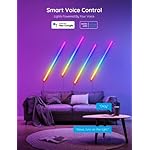 Govee Glide Wall Lights, RGBIC LED Light, Smart Gaming Light Works with Alexa and Google Assistant, RGB Light Bar, LED Wall Lights for Bedroom, 2 Panels Set (3 Sections/Panel) - Image 4