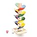 Zerodis Petalo Slide Trackball Toy Marble Ball Puzzle Toy Albero in Legno Giocattolo educativo per Bambini Regalo