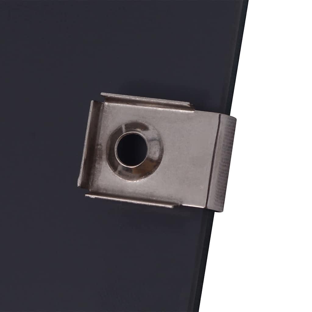 SYDE Specchio senza cornice, 8 pezzi, vetro, 20,5 cm | Decorativi per bagno e soggiorno, include ganci in acciaio inox, adesivi e viti
